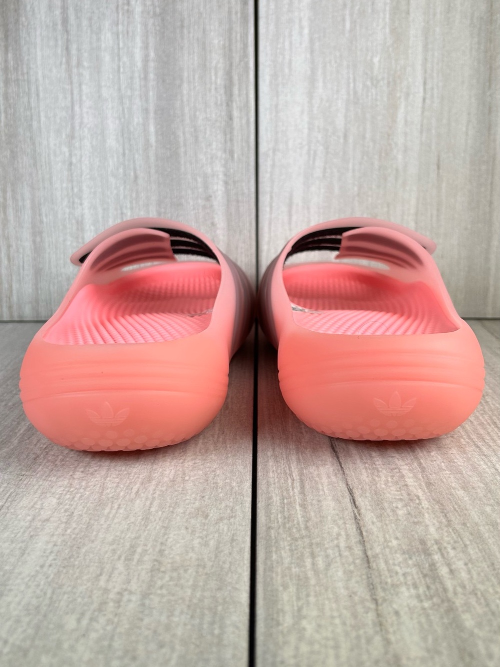 NEW Adidas Originals Adislide Pink Black Recovery Comfort Sandal Mens Size 9 13 - Picture 8 of 11